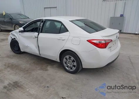 2015 Toyota Corolla S z USA, uszkodzony, nr VIN 2T1BURHE5FC262323